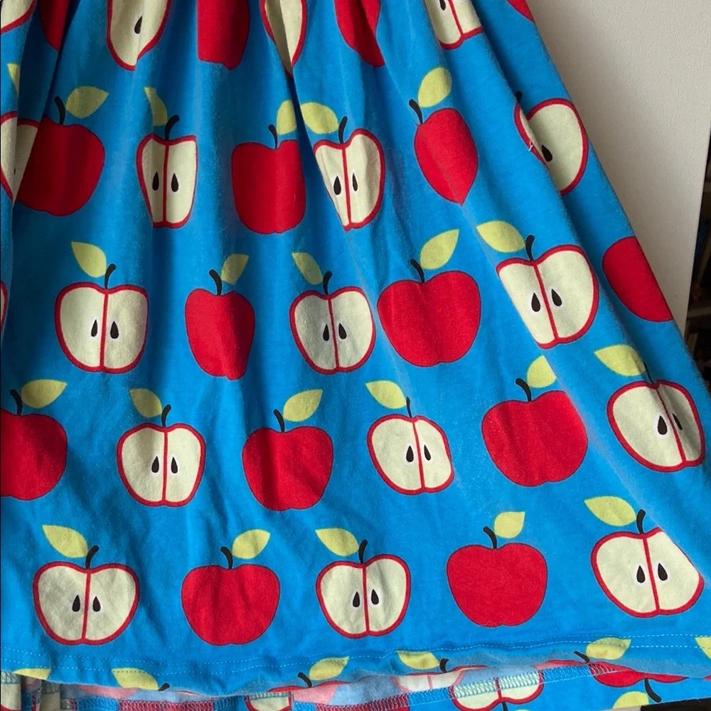 Eleanor Rose Adorable Apple Twirl Dress